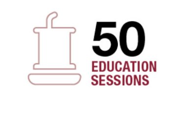 50 Education Sessions